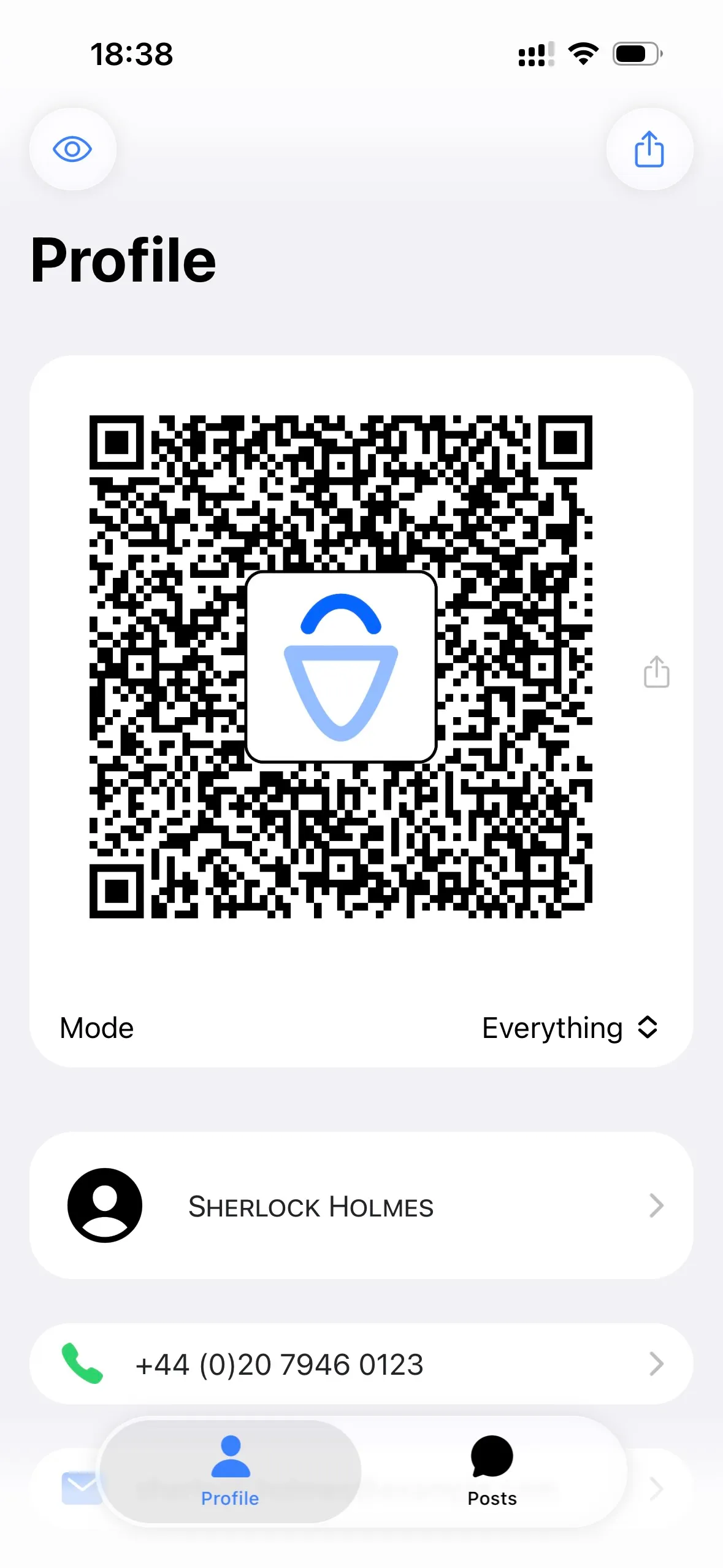 Screenshot der youProof App